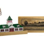 Calumet Farm Bourbon Ceramic Farm Decanter