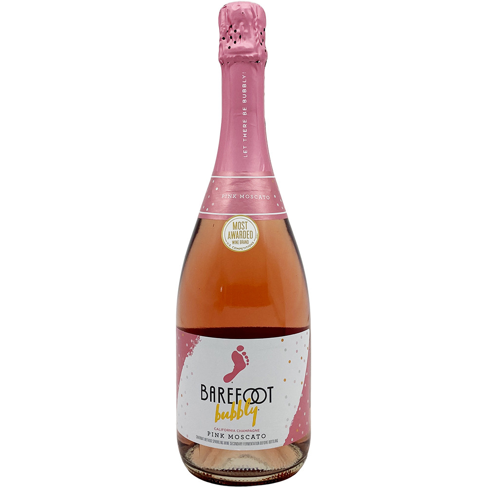 Barefoot Bubbly Pink Moscato