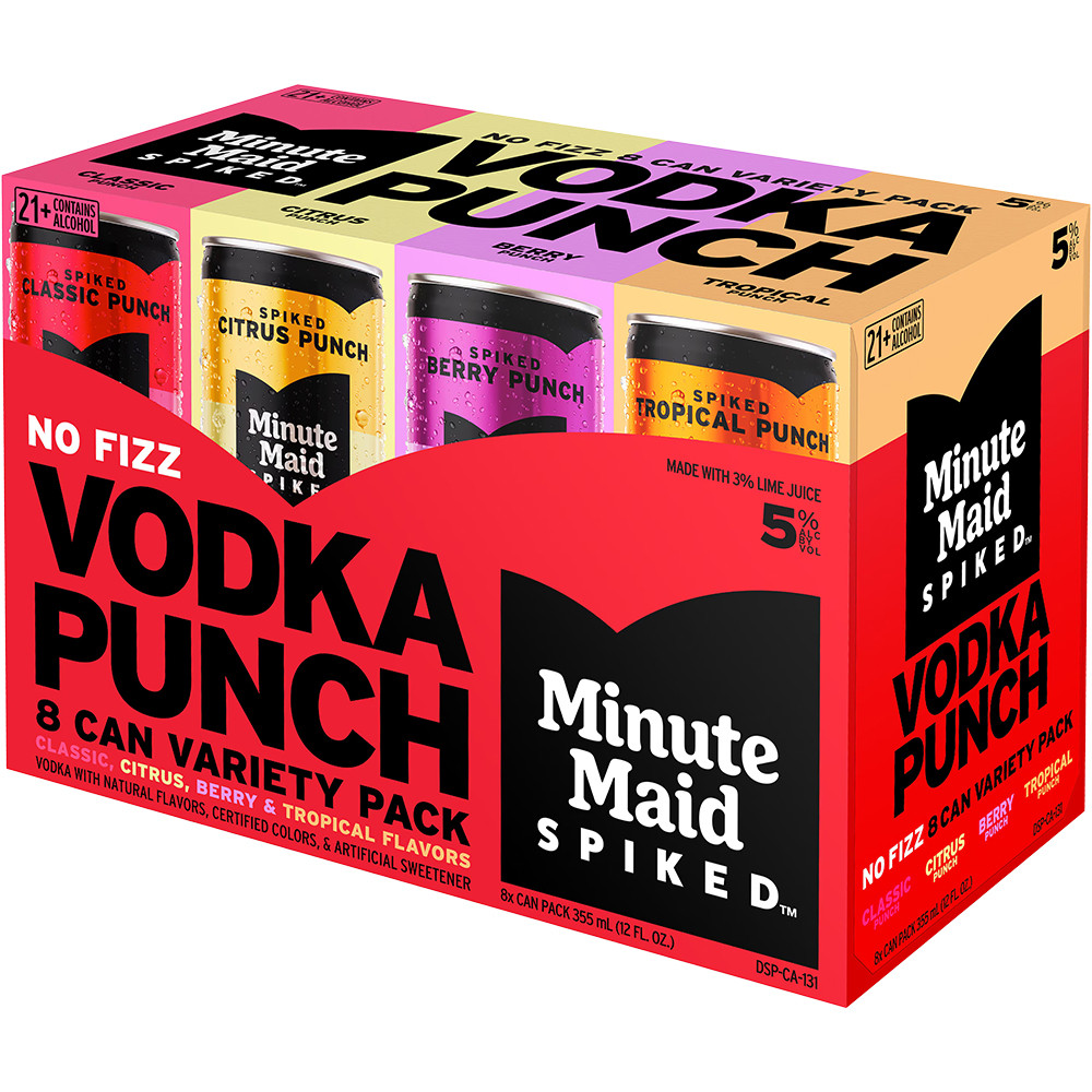 Minute Maid Spiked Vodka Punch Variety Pack