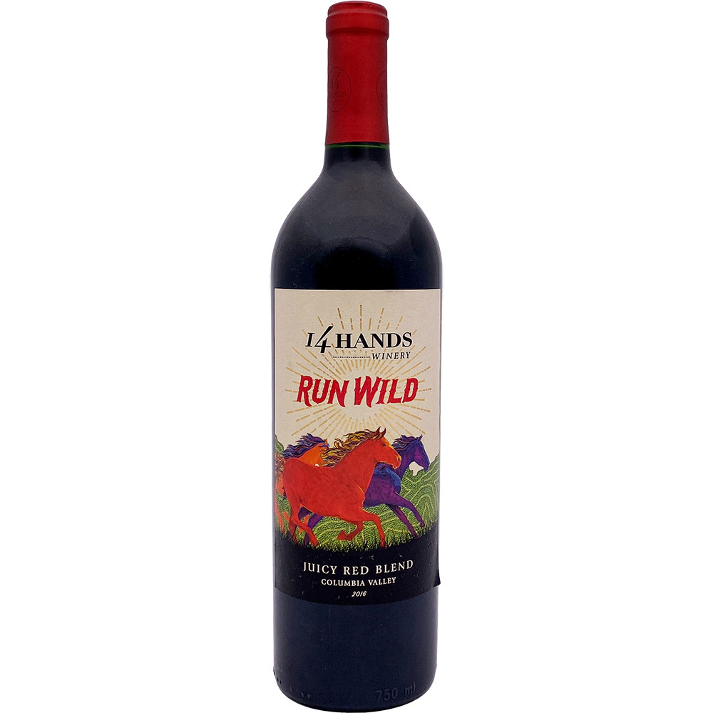 14 Hands Run Wild Juicy Red Blend 2016