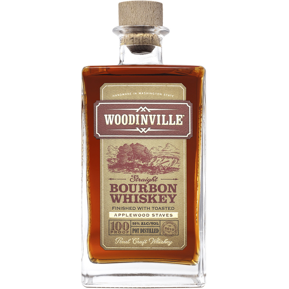 Woodinville Toasted Applewood Staves Finished Bourbon
