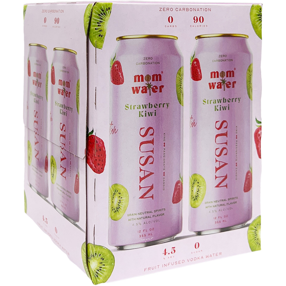 Mom Water Susan Strawberry Kiwi