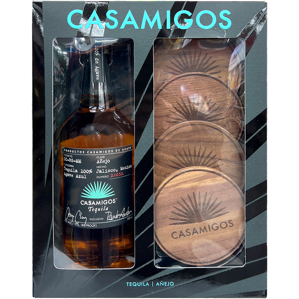 Casamigos Anejo Tequila Gift Set with Coasters