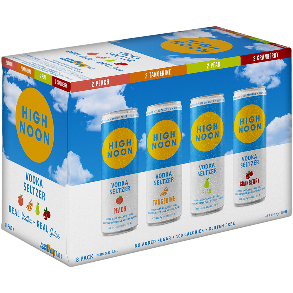 High Noon Vodka Seltzer Day Variety Pack