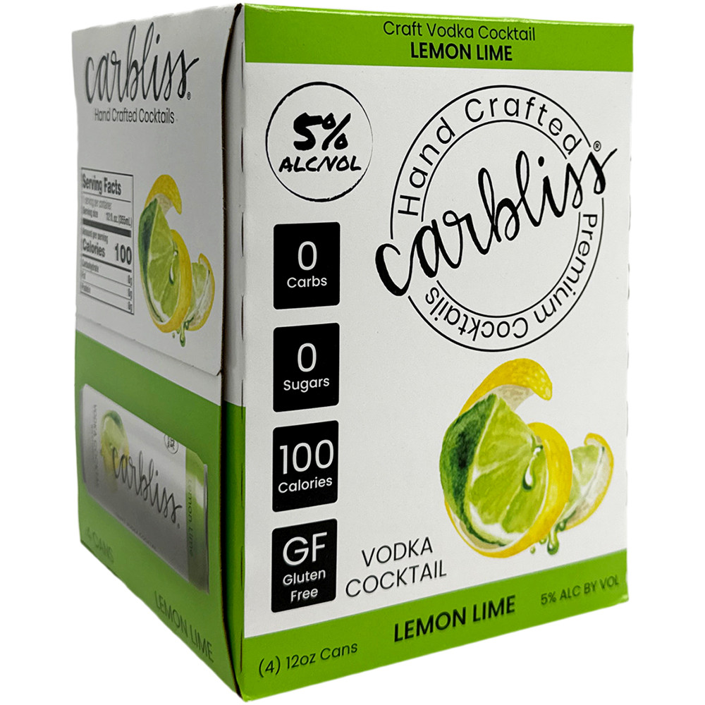 Carbliss Lemon Lime Vodka Cocktail
