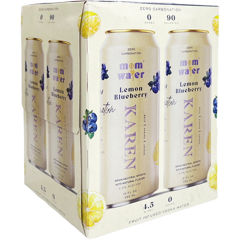 Mom Water Karen Lemon Blueberry
