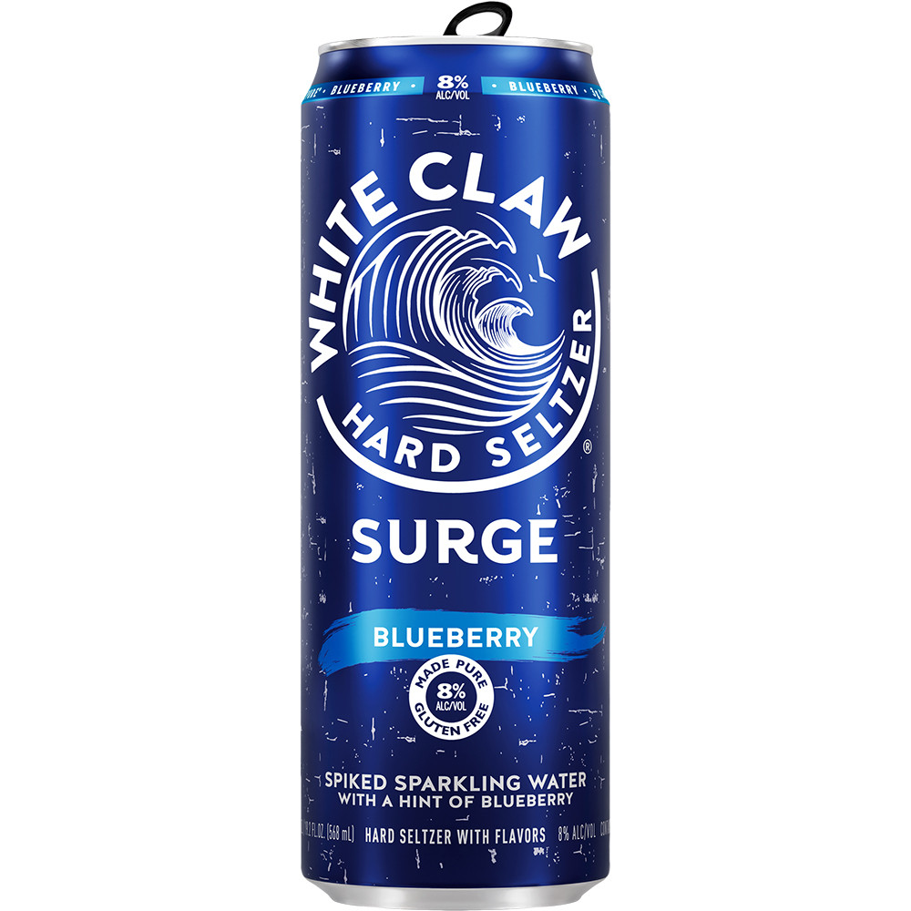 White Claw Hard Seltzer Surge Blueberry