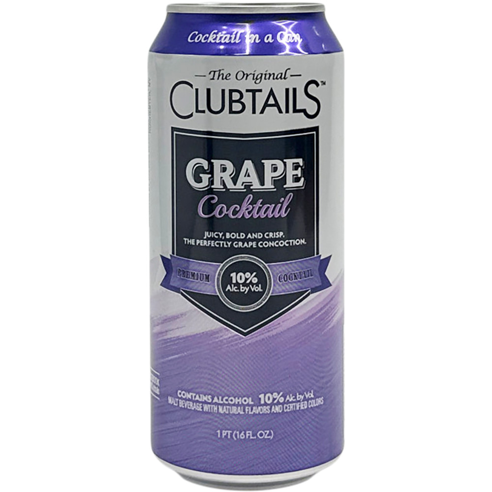 Clubtails Grape Cocktail