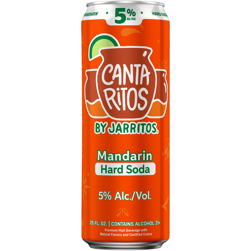 Cantaritos Mandarin Hard Soda