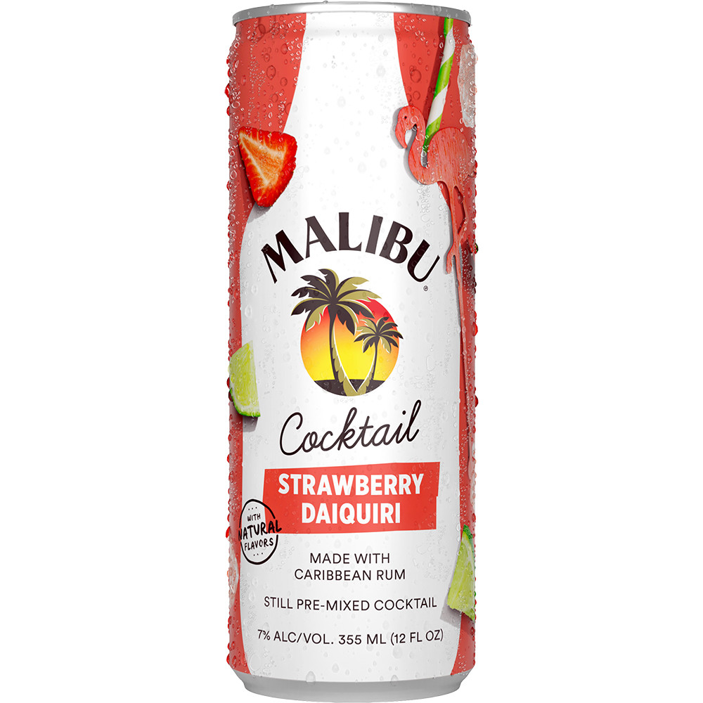 Malibu Strawberry Daiquiri Cocktail