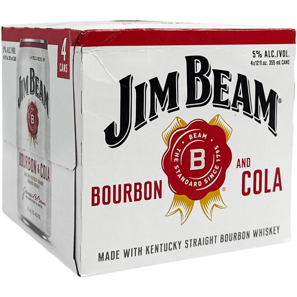 Jim Beam Bourbon Whiskey & Cola