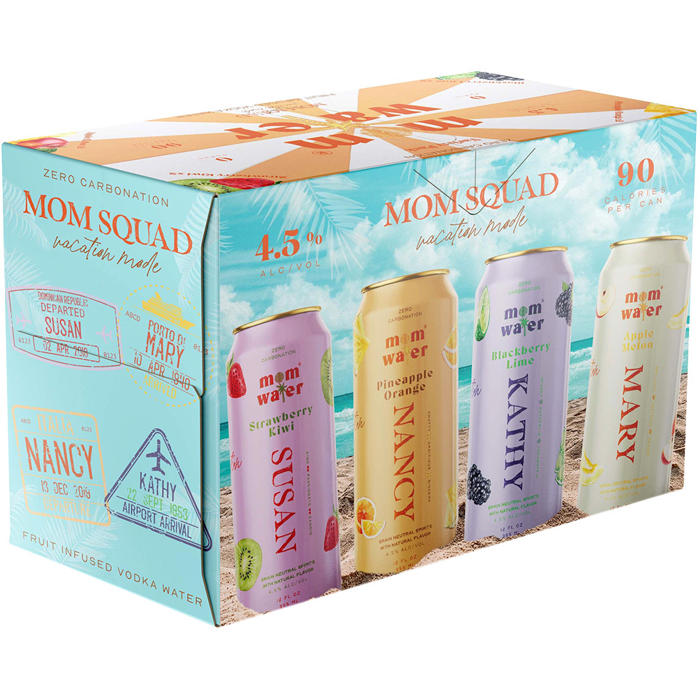Mom Water Mom Squad Vacation Mode Variety Pack