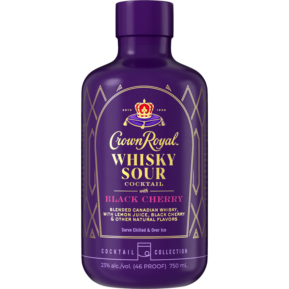 Crown Royal Black Cherry Whisky Sour