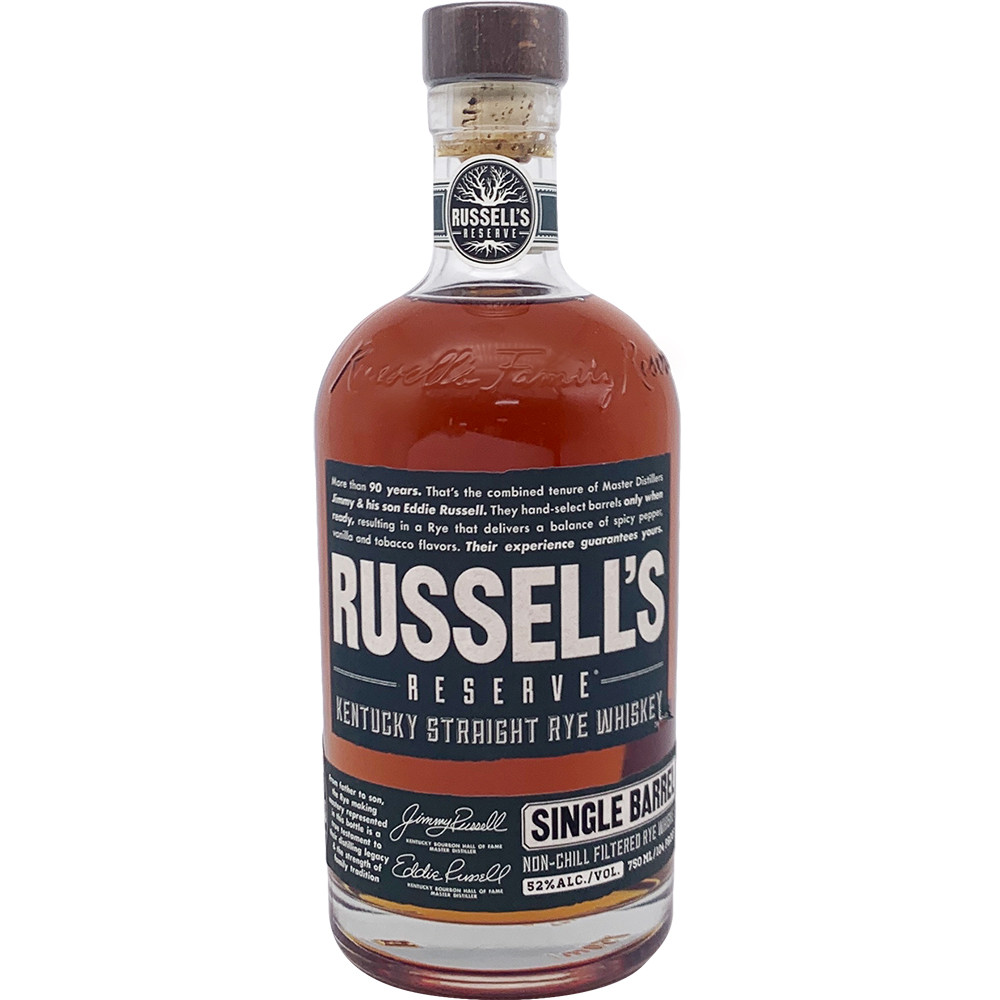 Russell's Reserve Single Barrel Rye