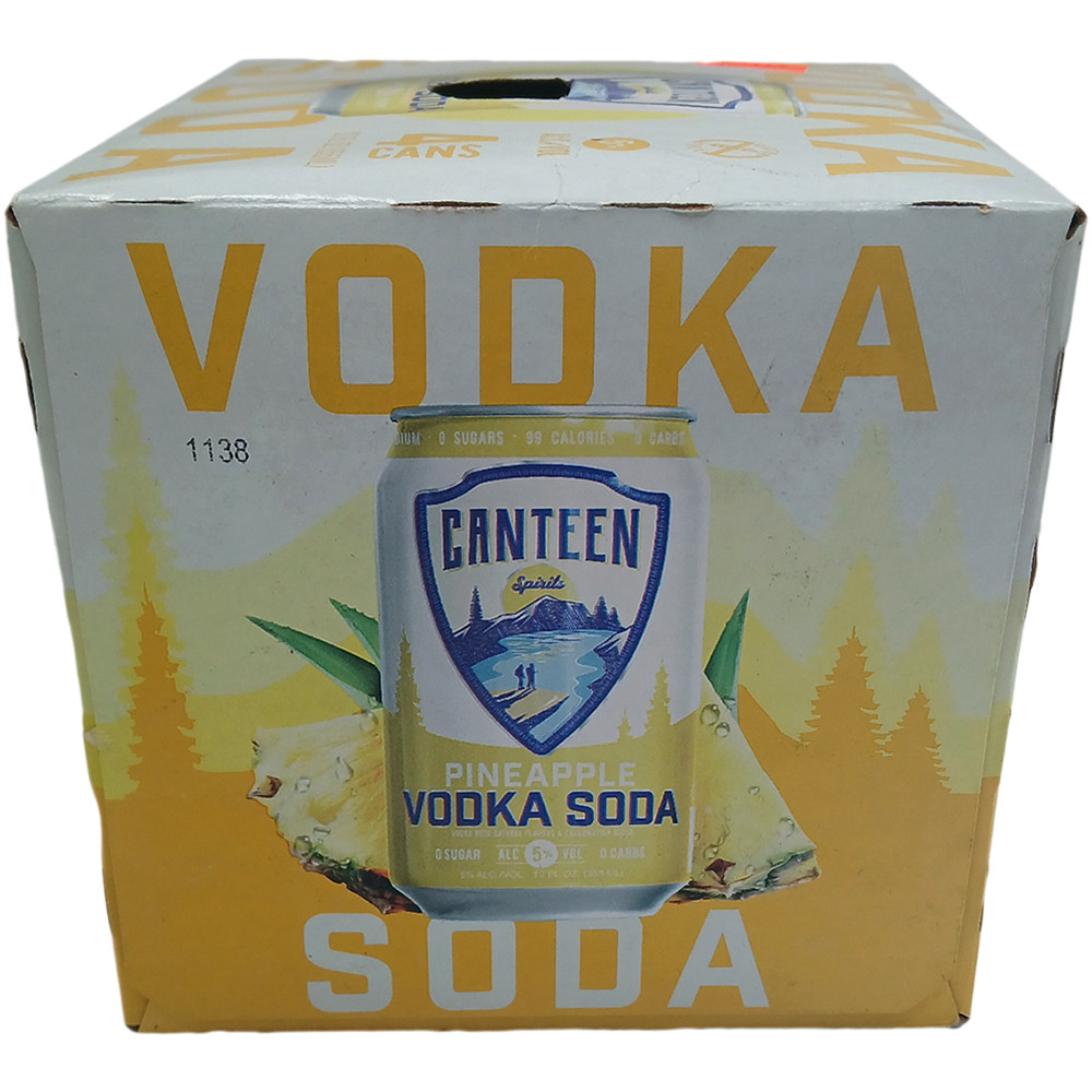 Canteen Pineapple Vodka Soda