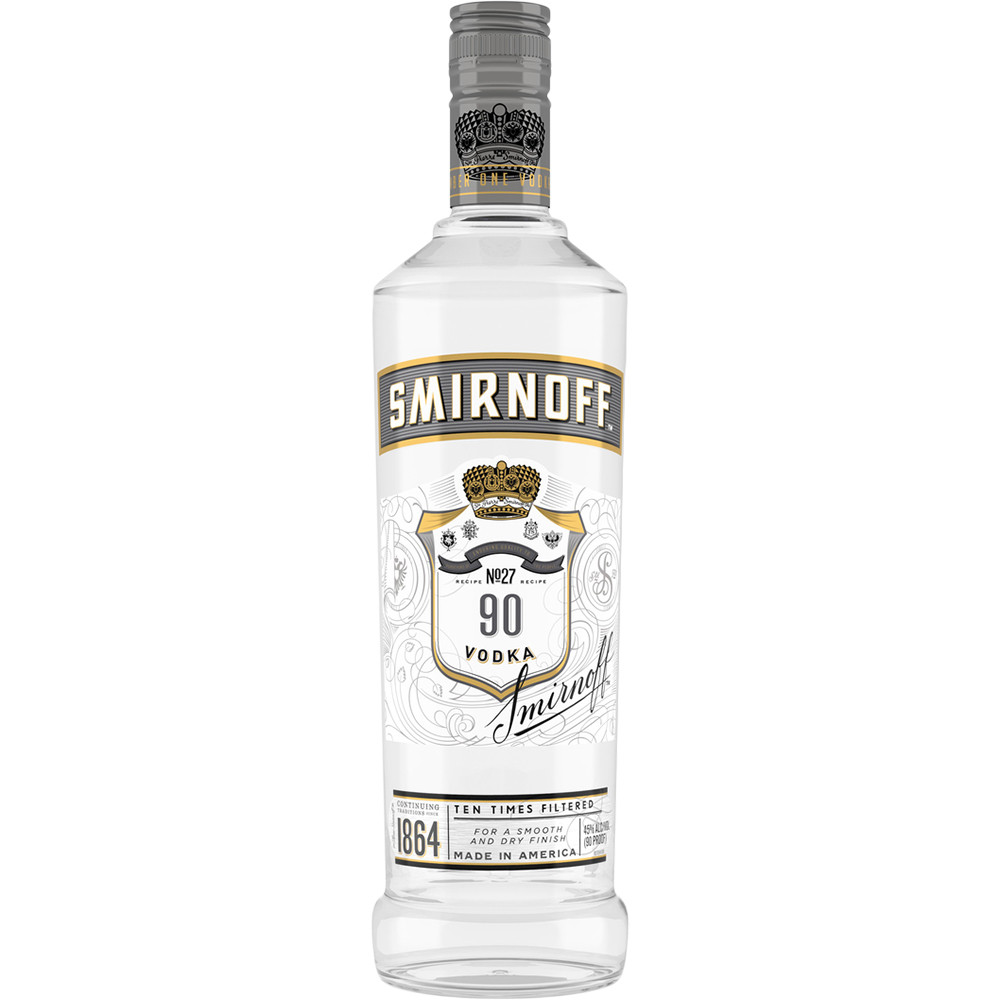 Smirnoff Silver 90 Proof Vodka