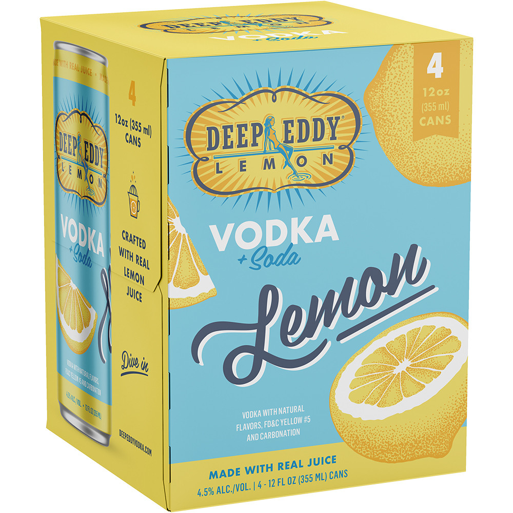 Deep Eddy Lemon Vodka Soda
