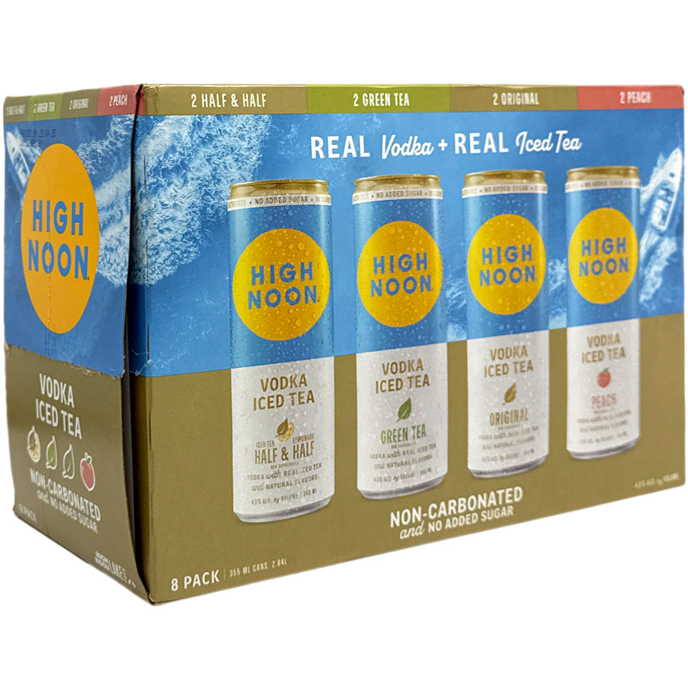 High Noon Lake Pack Vodka Iced Tea Variety Pack