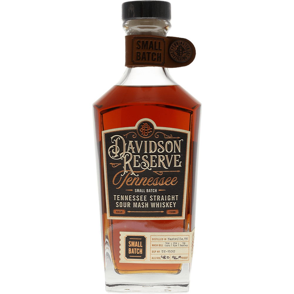 Davidson Reserve Single Barrel Tennessee Straight Sour Mash Whiskey