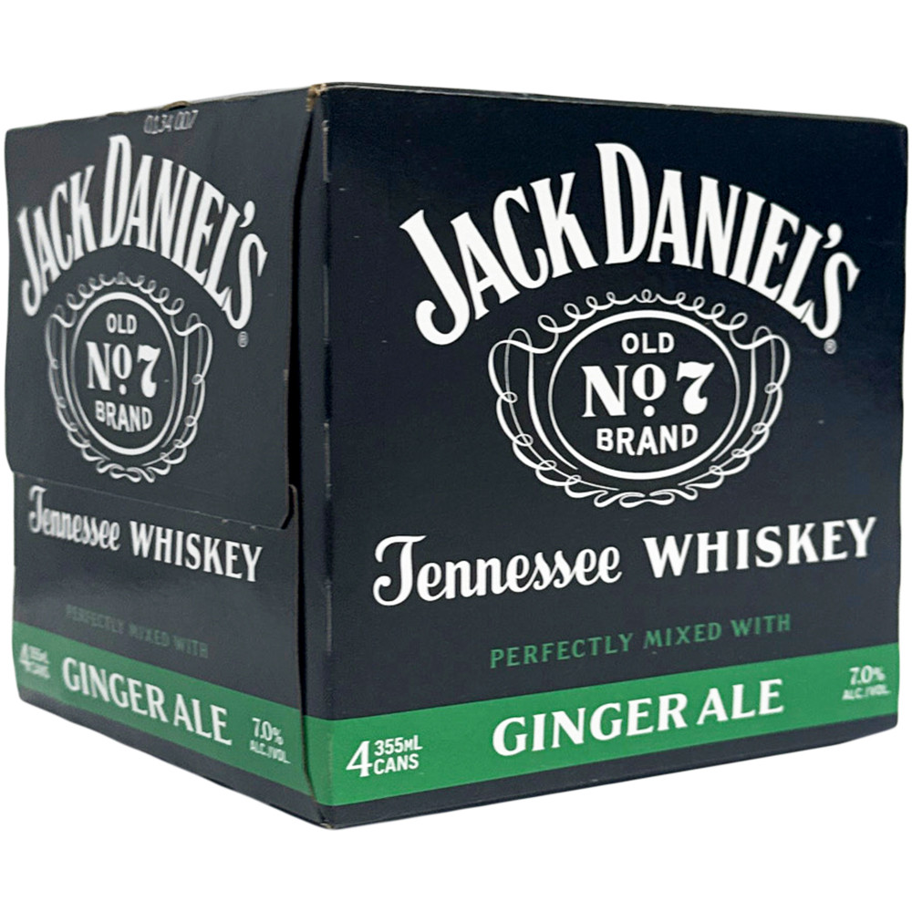 Jack Daniel's Whiskey & Ginger Ale
