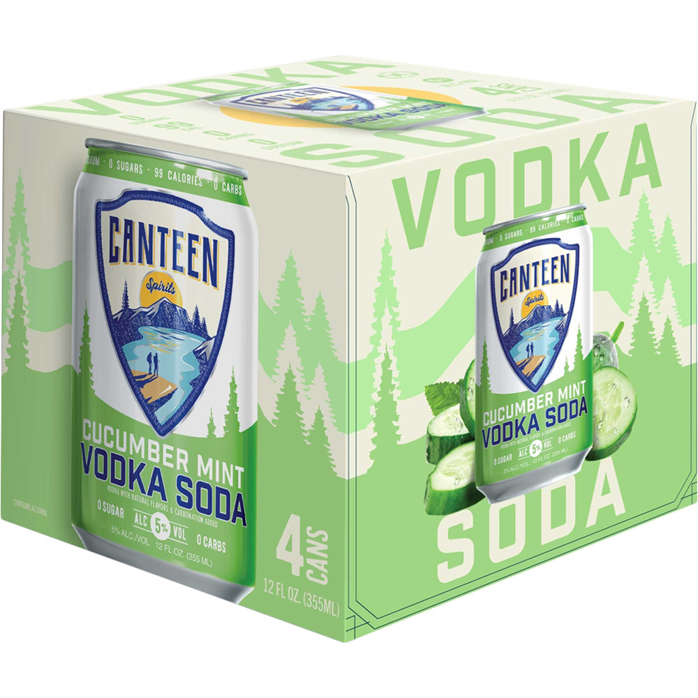 Canteen Cucumber Mint Vodka Soda