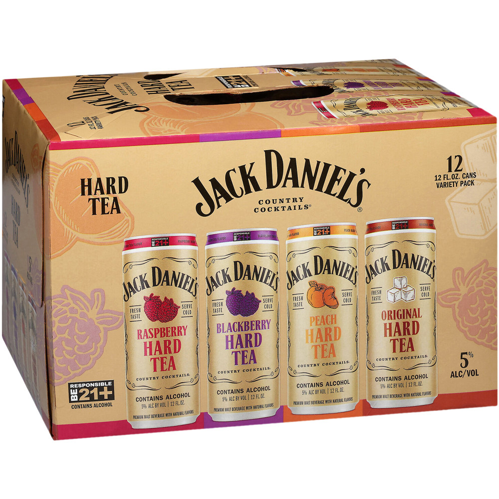 Jack Daniel's Country Cocktails Hard Tea Variety Pack