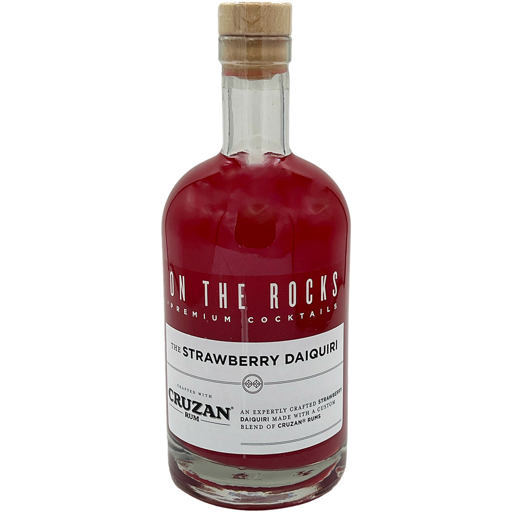 On The Rocks Cruzan Rum The Strawberry Daiquiri Cocktail