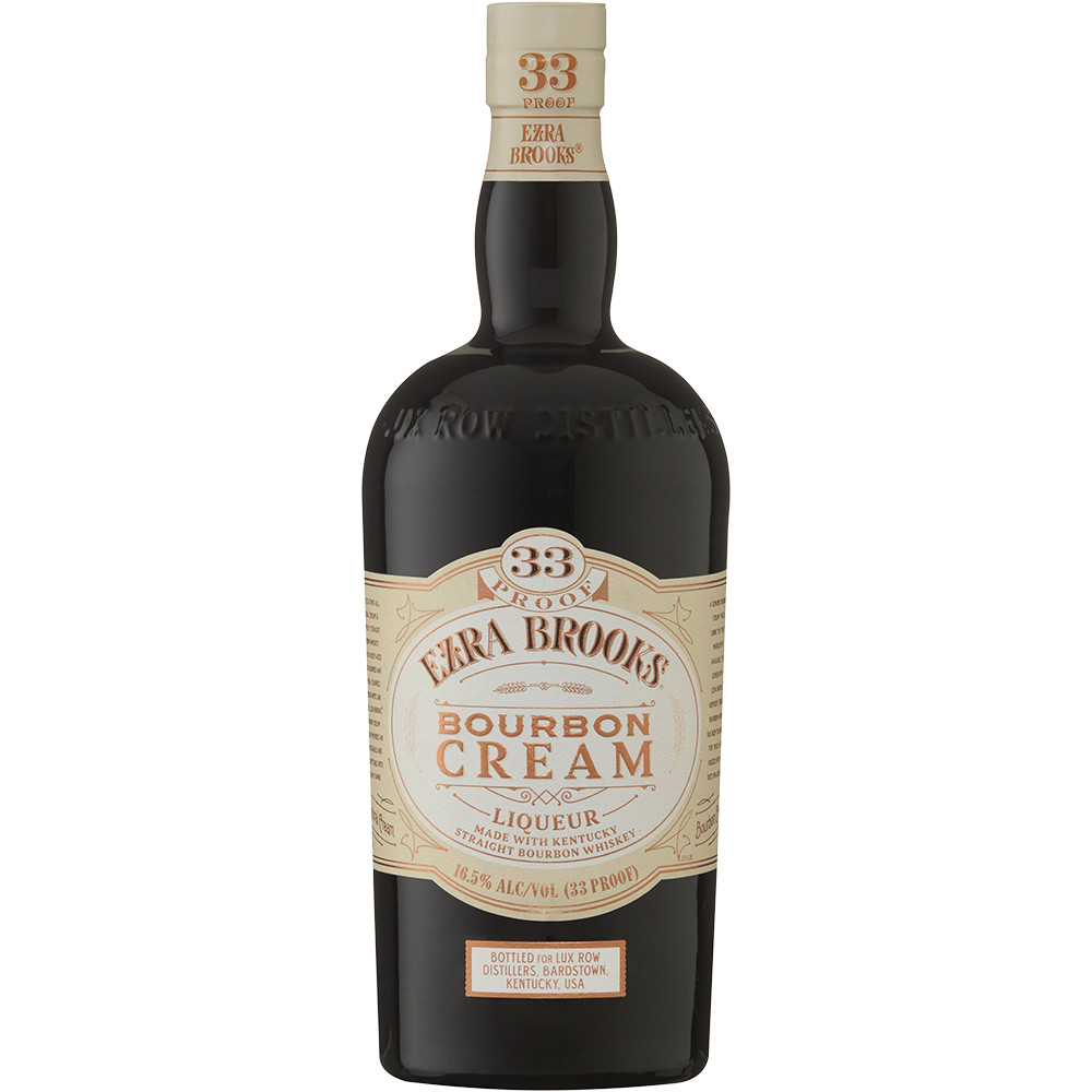 Ezra Brooks 33 Proof Bourbon Cream Liqueur