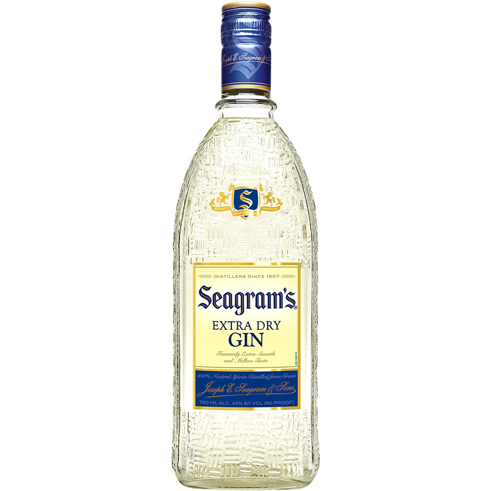 Seagram's Extra Dry Gin Plastic