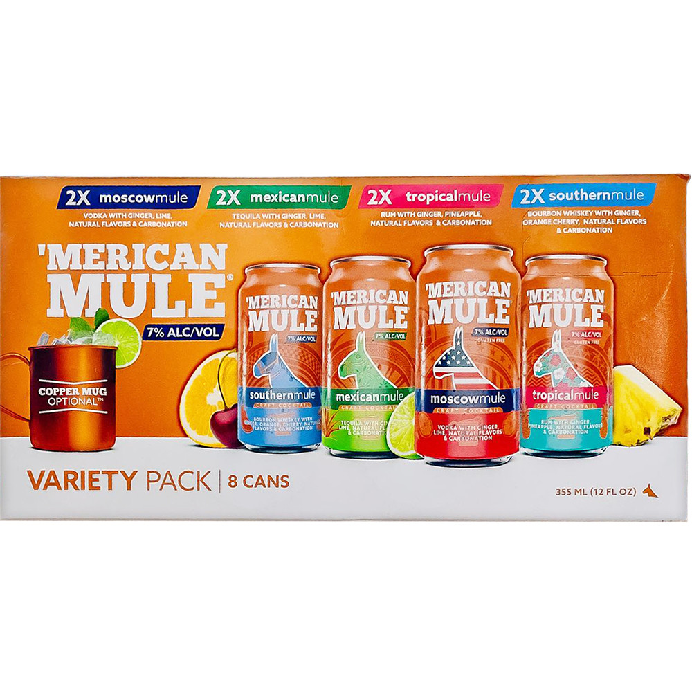 Merican Mule Cocktail Variety Pack