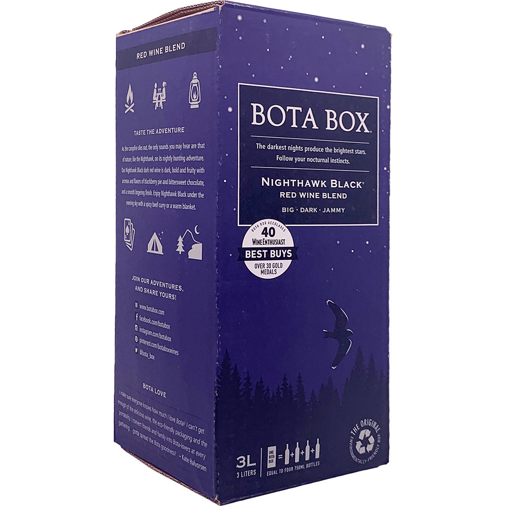 Bota Box Nighthawk Black Red Blend