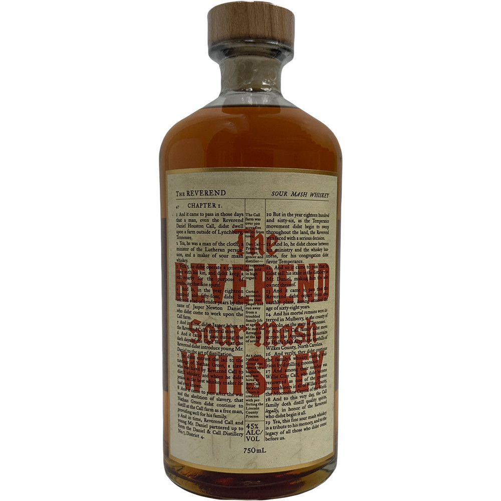 The Reverend Sour Mash Whiskey
