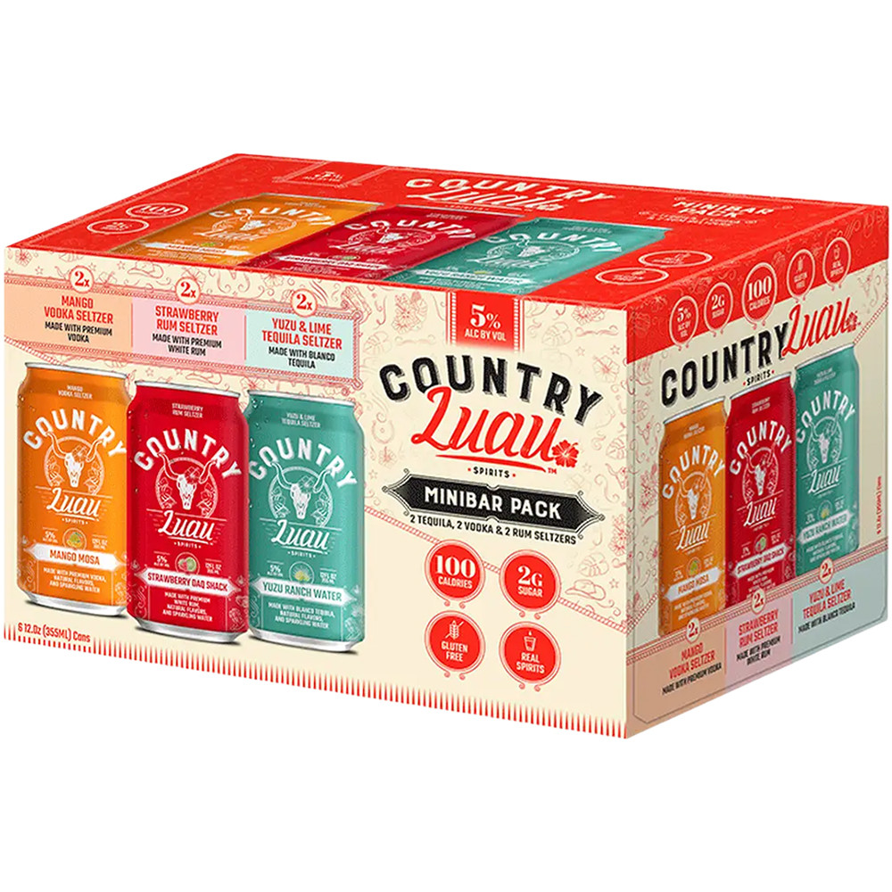 Country Luau Spirits Minibar Pack