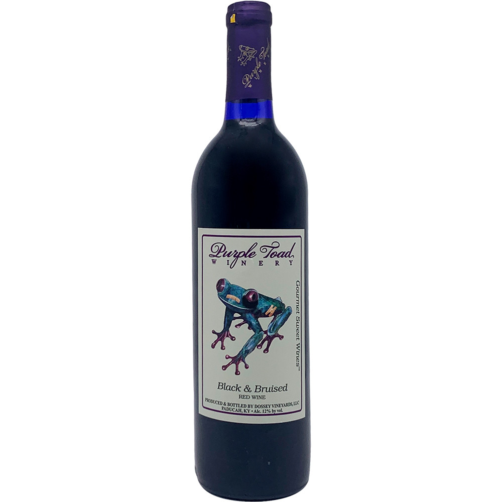 Purple Toad Black & Bruised