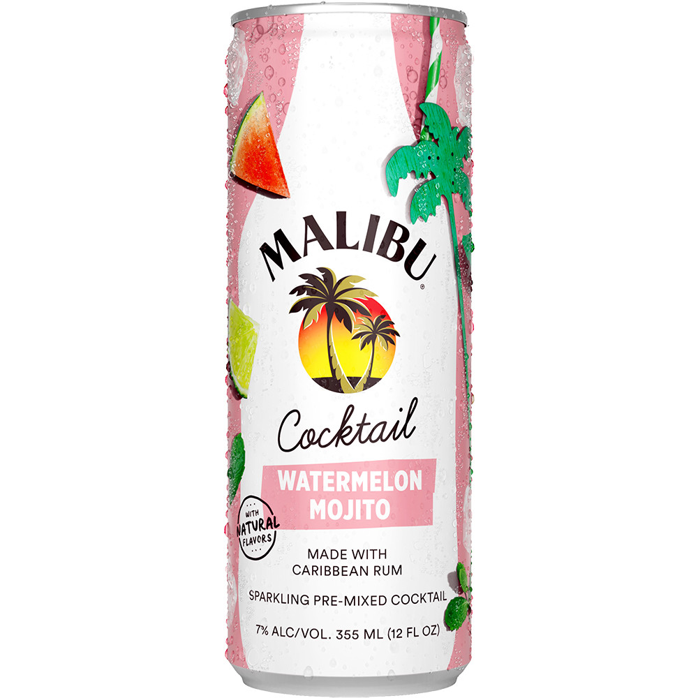 Malibu Watermelon Mojito Cocktail