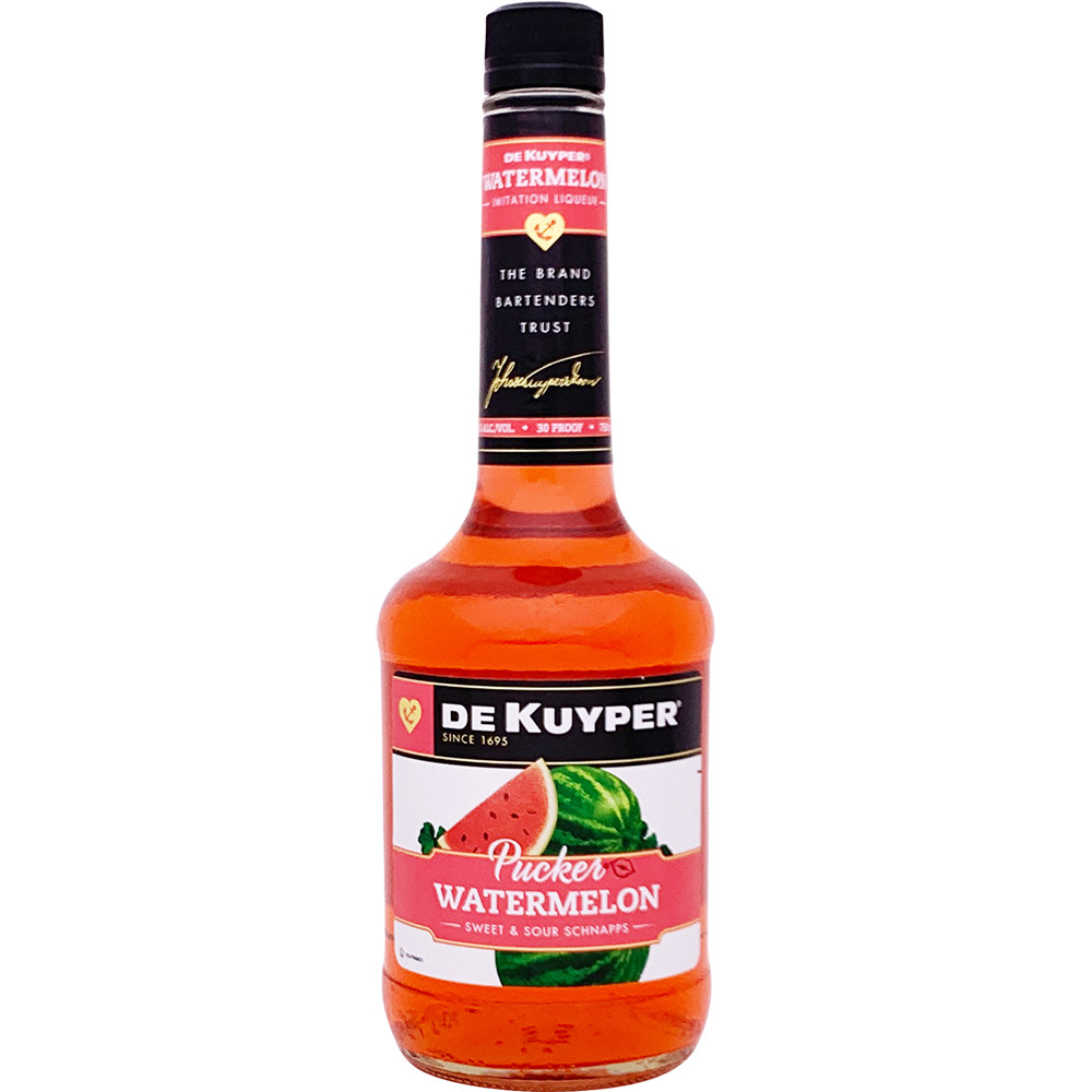 DeKuyper Watermelon Pucker Schnapps Liqueur