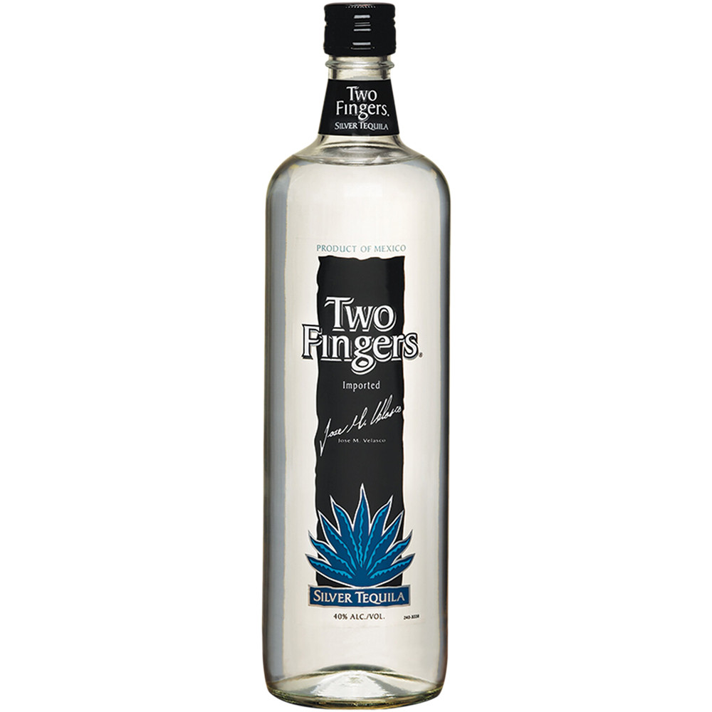 Two Fingers Silver Tequila