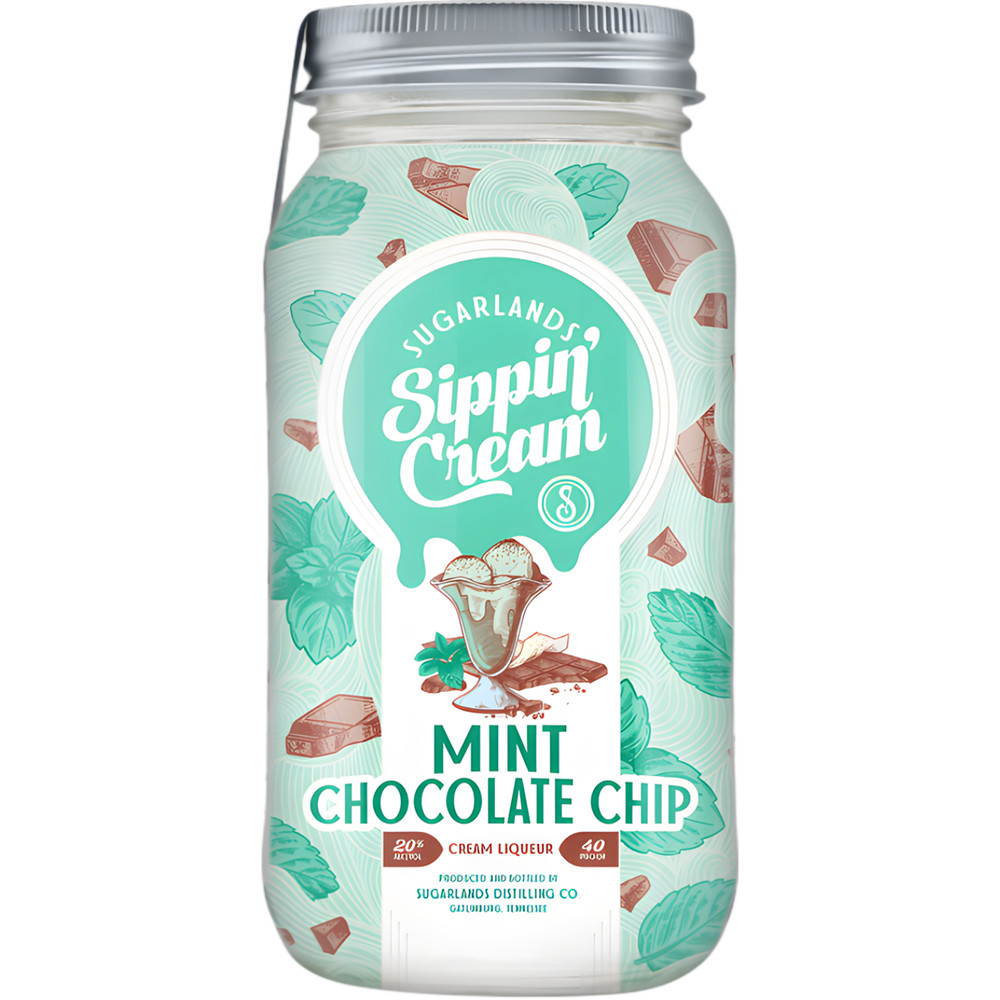Sugarlands Mint Chocolate Chip Sippin' Cream Liqueur